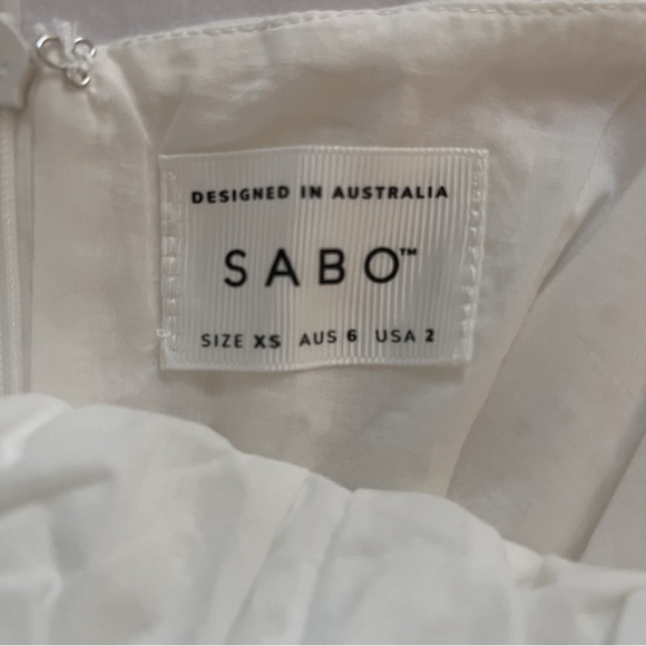 Sabo Skirt White Harleigh Eyelet Dress - Picture 6 of 7